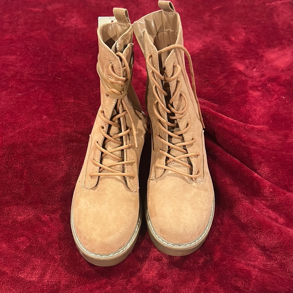 Tan boots